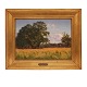 Vilhelm Kyhn, 1819-1903, oil on canvas. Signed and dated. Visible size: 31x43cm. With frame: 47x59cm